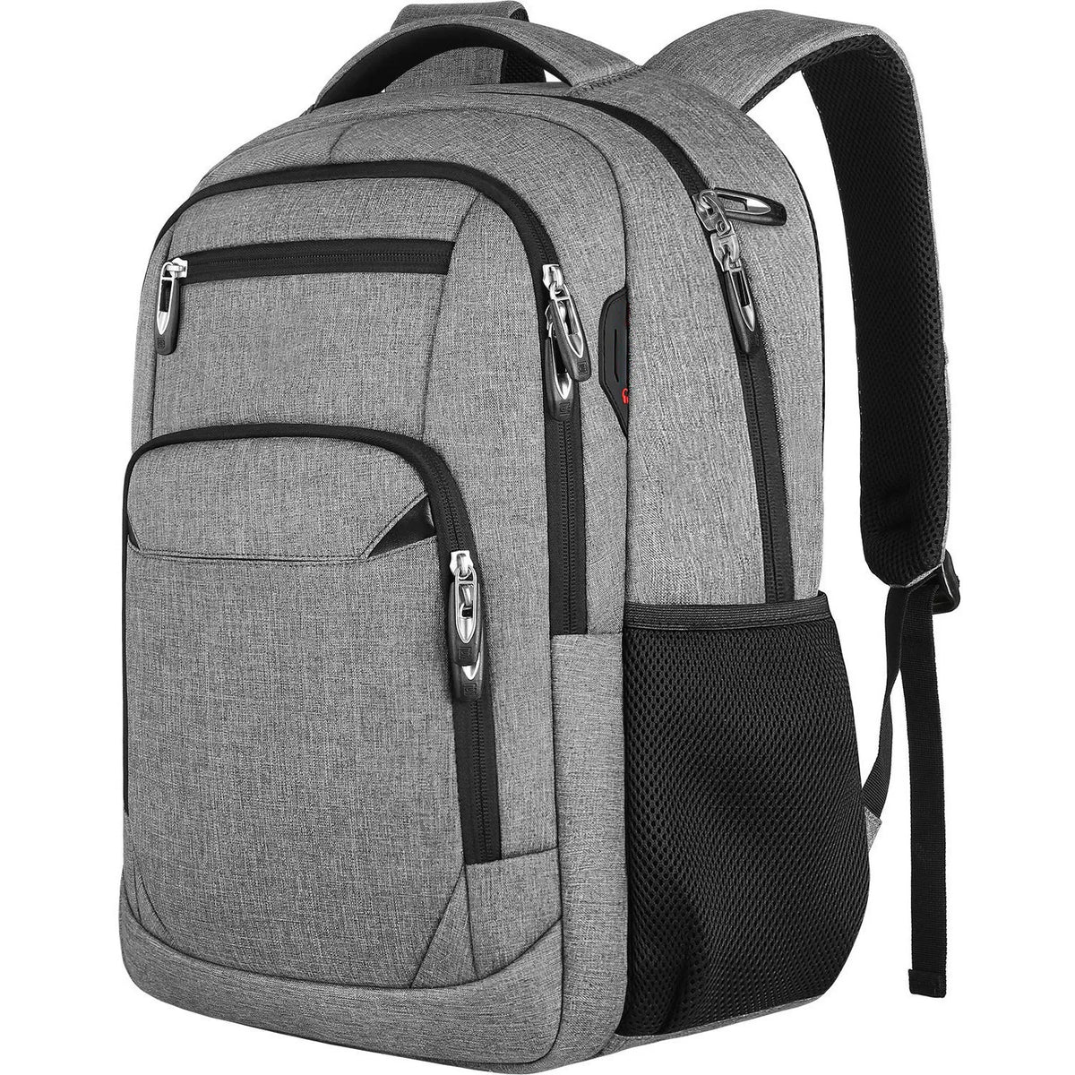 Men’s travel backpack with air-cushioned straps and 20-35L capacity