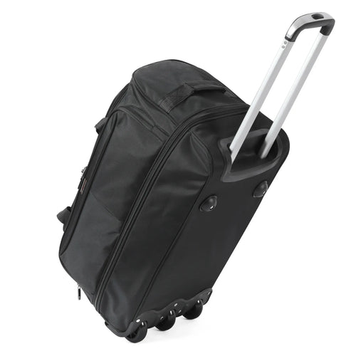 Foldable checked luggage with a wear-resistant oxford cloth shell for travel