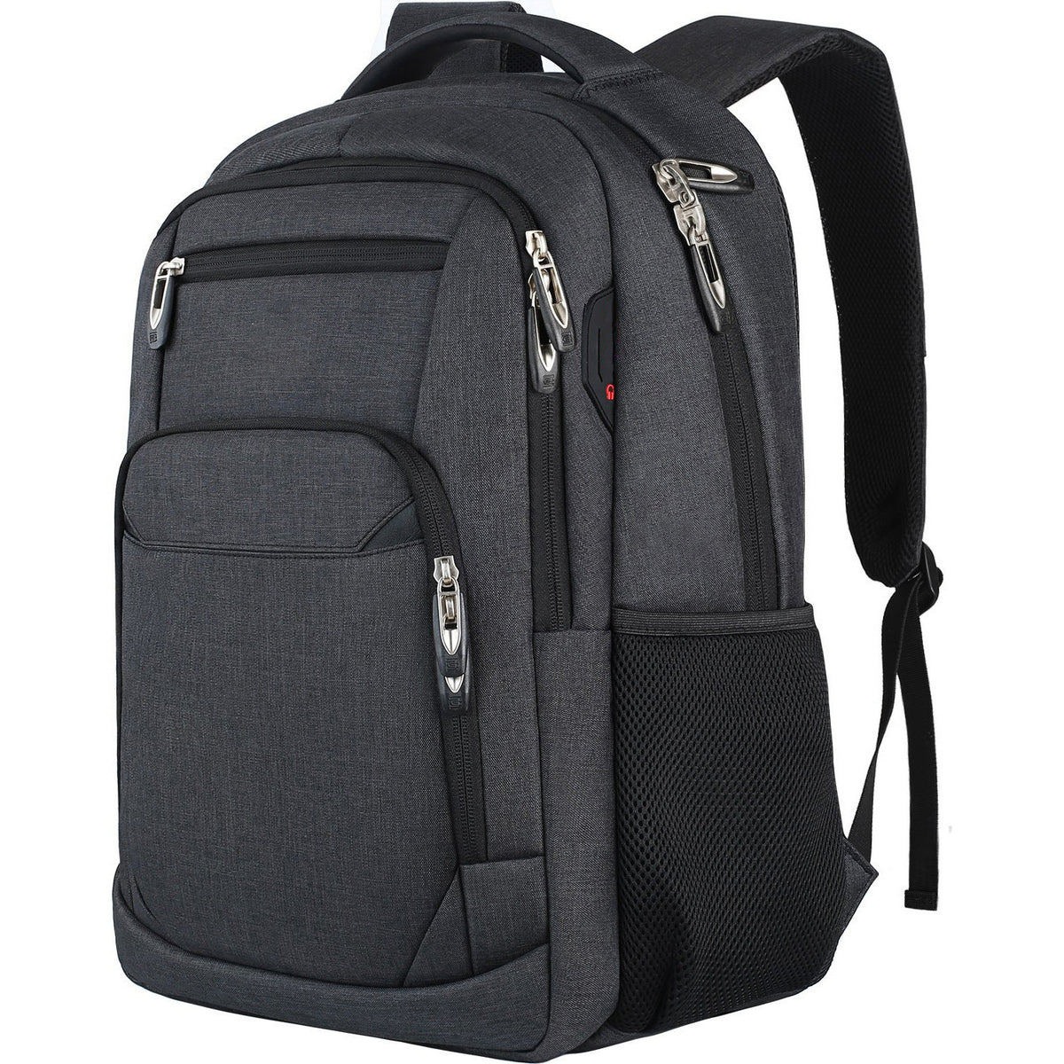 Men’s travel backpack with air-cushioned straps and 20-35L capacity